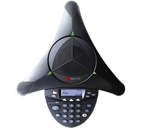 Polycom SoundStation2 (з дисплеєм) Телефонний апарат для конференц-зв'язку, що не розширюється