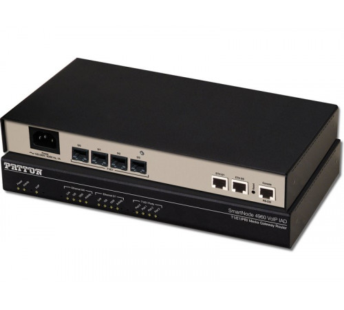 Patton SmartNode 4960 T1/E1/PRI VoIP IAD - 48 Channels