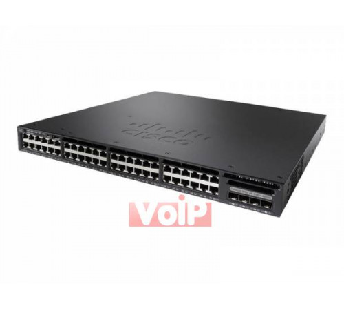 Комутатор Cisco WS-C3650-48FS-E