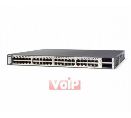 Комутатор Cisco WS-C3750E-48PD-E