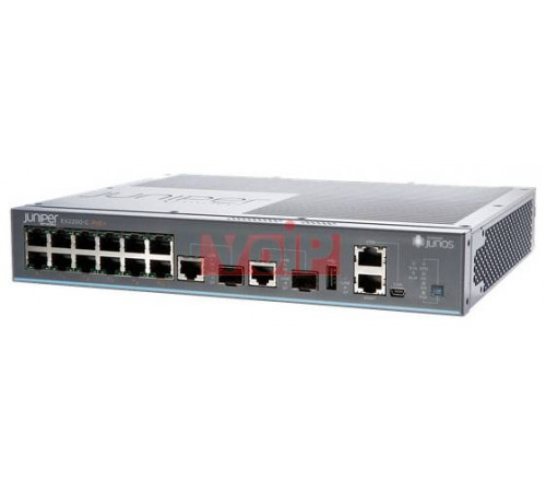 Комутатор Juniper EX2200-C-12P-2G