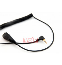 Перехідник Axtel кручений для Nokia QD/3,5 mm jack AXC-35NOK