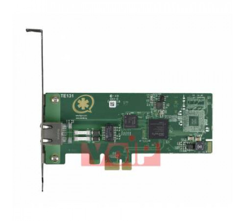 Цифрова 1E1 PCI-Express плата Digium TE131 (1TE131F)