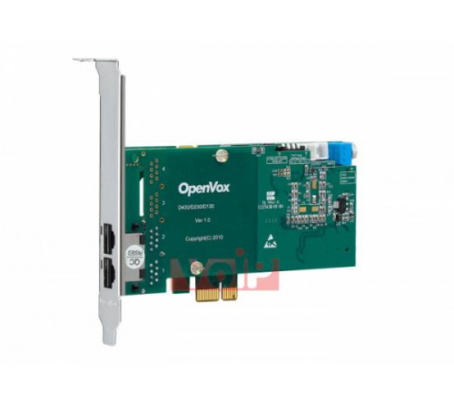 Цифрова 2E1 PCI-Express плата OpenVox D230E