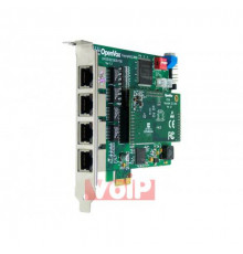 Цифрова 4E1 PCI-Express плата OpenVox DE410E