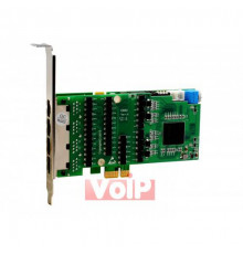 Цифрова 8E1 PCI-Express плата OpenVox D830E