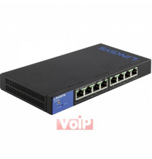 Комутатор Linksys LGS308P LGS308P-EU PoE Gigabit Smart Switch