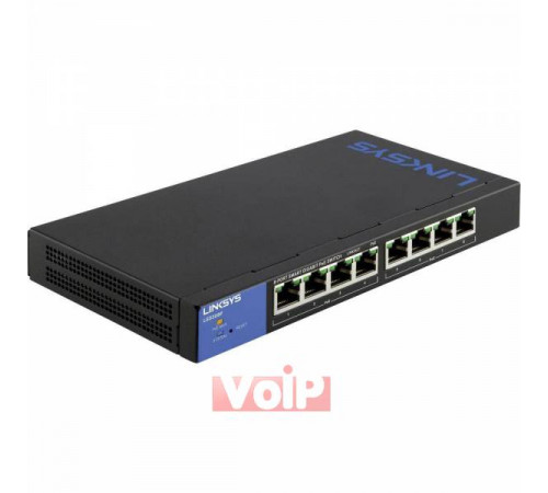 Комутатор Linksys LGS308P LGS308P-EU PoE Gigabit Smart Switch