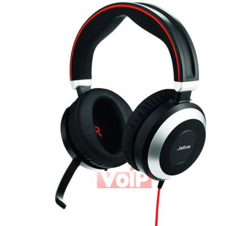 Гарнитура Jabra Evolve 80 UC Stereo USB + 3.5mm 7899-829-209