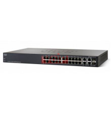 Комутатор Cisco SF300-24 (SRW224G4-K9-EU) 24-Port 10/100