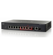 Комутатор Cisco SG300-10 (SRW2008-K9-EU) 10-Port 10/100/1000 Gigabit Managed Switch