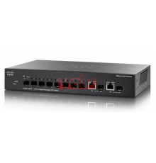 Комутатор Cisco SG300-10SFP (SG300-10SFP-K9-EU) 8-Port 10/100/1000 Gigabit Managed Switch + 2 x combo Gigabit SFP