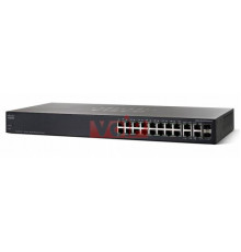 Комутатор Cisco SG300-20 (SRW2016-K9-EU) 20-Port 10/100/1000 Gigabit Managed Switch