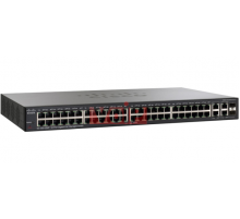 Switch SG300-52MP (SG300-52MP-K9-EU) 50-Port 10/100/1000 Max-PoE Gigabit Managed Switch + 2 x SFP (mini-GBIC)