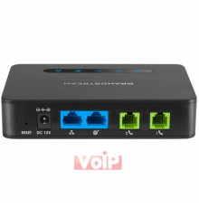 Адаптер Grandstream HT812 SIP 2FXS 1LAN 1WAN 1Gb Router