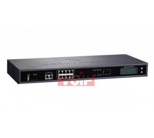 IP-АТС Grandstream UCM6208 SIP, 8 FXO, 2 FXS, Dual GigE Switch with PoE Plus