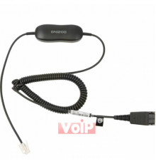 Кабель Jabra GN1200 Smart Cord, QD на RJ9 для підкл. телефонів 88001-99