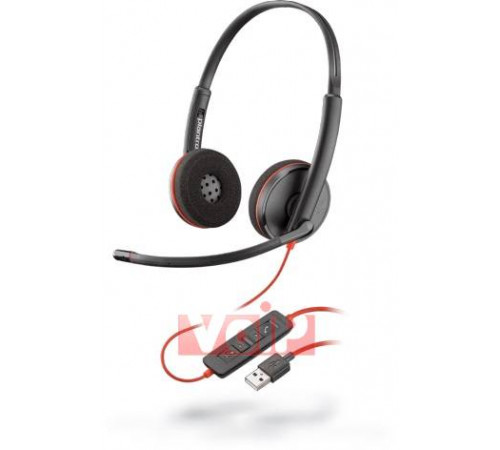 Гарнітура Plantronics BlackWire 3220 C3220 USB-A Stereo C3220-A 209745-201, 209745-101