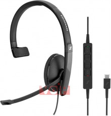 Гарнітура Sennheiser SC 130 USB-C Mono для call-центрів, p/n 508353