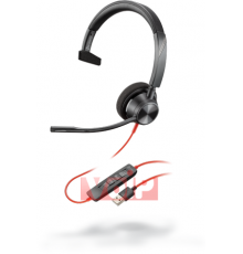 Гарнітура Poly Plantronics BlackWire C3310 BW3310 UC USB-A Mono C3310-A 213928-01