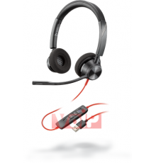 Гарнітура Poly Plantronics BlackWire C3320 BW3320 UC USB-A Stereo C3320-A 214012-01, 213934-01