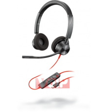 Гарнітура Poly Plantronics BlackWire C3320 BW3320 UC USB-C Stereo C3320-C 213935-01