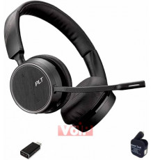 Бездротова гарнітура Poly Plantronics VOYAGER 4220 UC,B4220 STEREO Bluetooth® USB-A p/n 211996-101