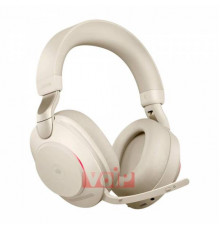 Headset Jabra Evolve2 85 MS Stereo USB-C Biege Bluetooth Link380c 28599-999-898