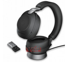 Headset Jabra Evolve2 85 Evolve 2 85 MS Stereo USB-A + Base Stand Black Bluetooth (p/n: 28599-999-989)