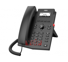 IP phone Fanvil X301W Wi-Fi 2 SIP accounts/lines with built-in Wi-Fi 2.4/5G, LCD 2.3”, HD, G.722, OPUS, 2 x LAN 10/100 Mbit/s with POE support